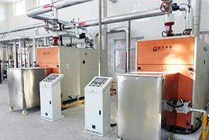 焦作某部隊2台燃氣真空熱水鍋爐