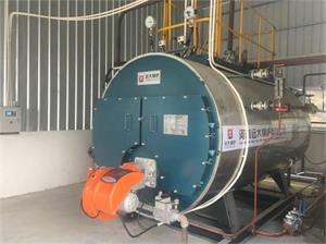 廣東清遠洗滌廠2噸（dūn）燃氣蒸汽鍋爐項目